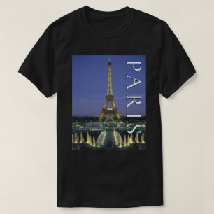Eiffeltornet Paris, Frankrike T Shirt