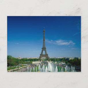 Eiffeltornet, Paris, Frankrike Vykort