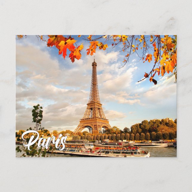 Eiffeltornet | Paris, Frankrike Vykort (Framsida)