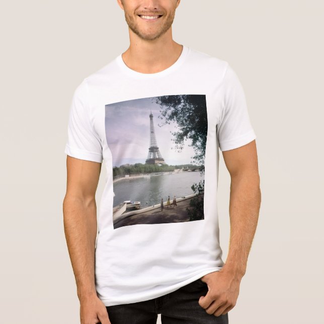 Eiffeltornet. Paris, omkring 1960. T Shirt (Framsida)