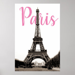 Eiffeltornet Paris Poster