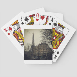 Eiffeltornet Paris Stad Byggnad Arkitektur Spel Kort