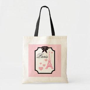 Eiffeltornet Paris Tote Bag Present Tygkasse
