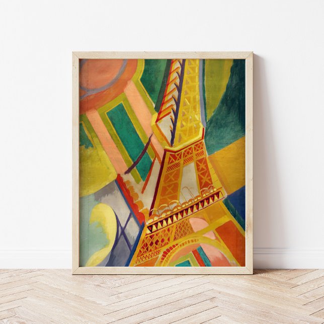Eiffeltornet | Robert Delaunay Poster (Skapare uppladdad)