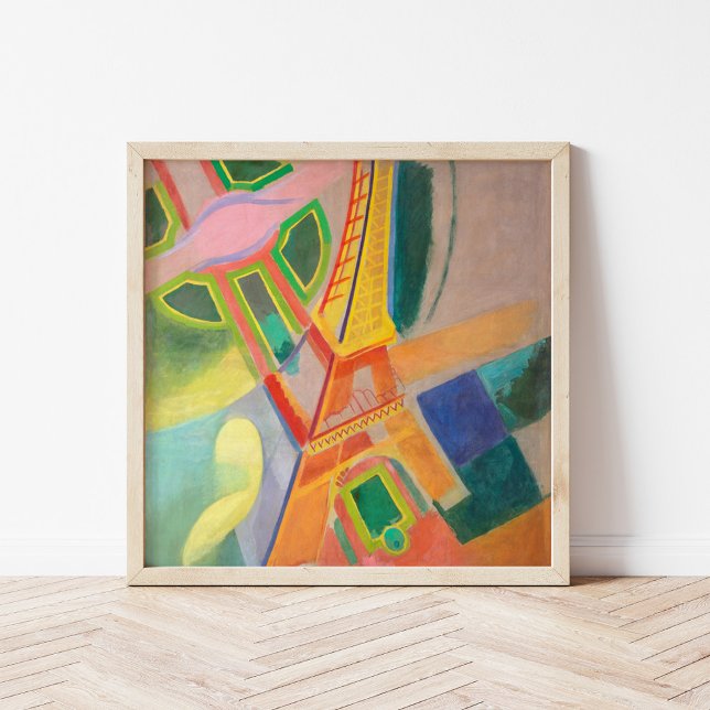Eiffeltornet | Robert Delaunay Poster (Skapare uppladdad)