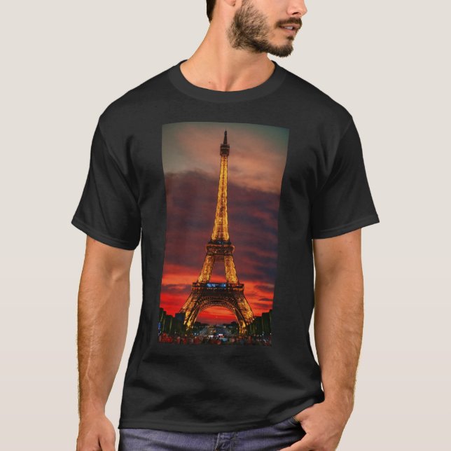 Eiffeltornet T Shirt (Framsida)