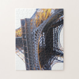 Eiffeltornets bas, Paris Frankrike Pussel