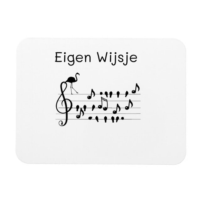 Eigen Wijsje Magnet (Horisontell)
