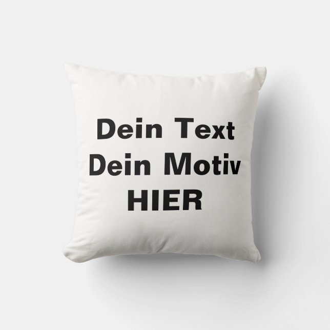 Eigenes Kissen gestalten Kudde (Framsida)