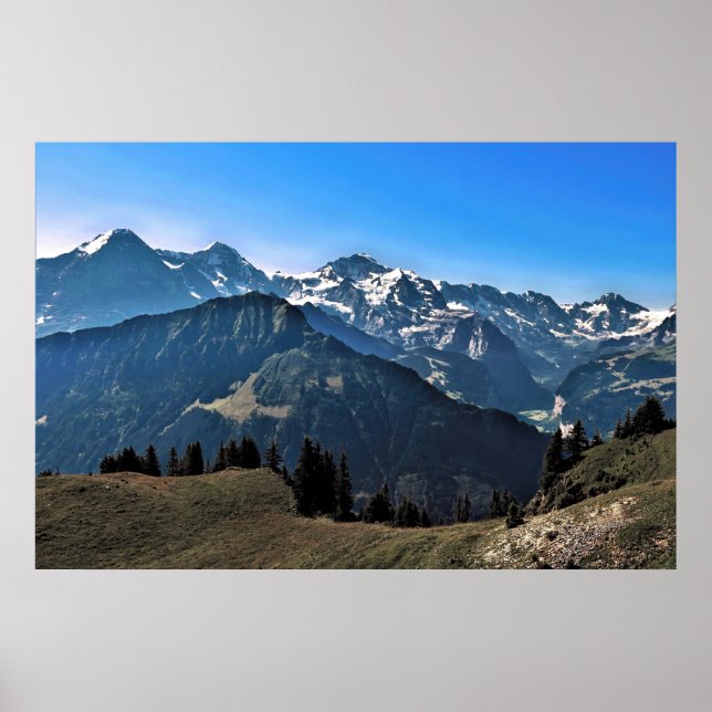 Eiger, Monch, Jungfrau Poster (Framsidan)