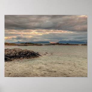 Eigg och Rum Poster