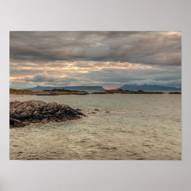 Eigg och Rum Poster (Framsidan)