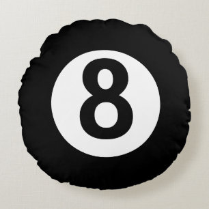EIght Boll Rund Kudde