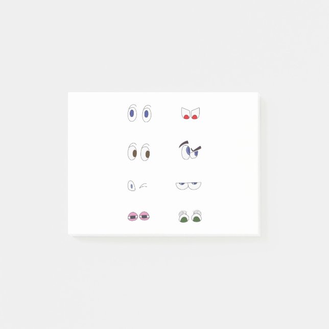 Eight Eyes Set Pack Post-it Block (Framsida)