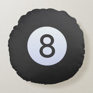 Eightball Rund Kudde