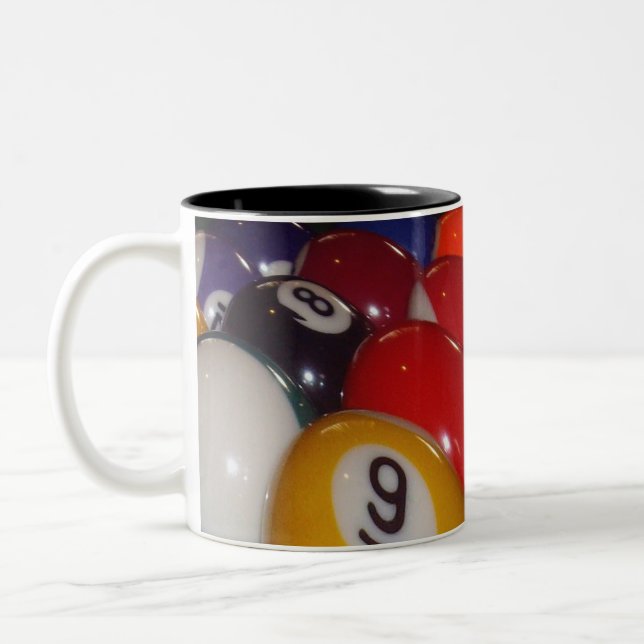 Eightball the Traditional Färg Två-Tonad Mugg (Vänster)