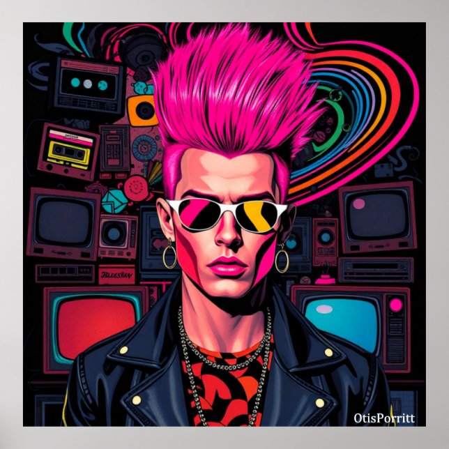 EIGHTIES-2 POSTER (Framsidan)