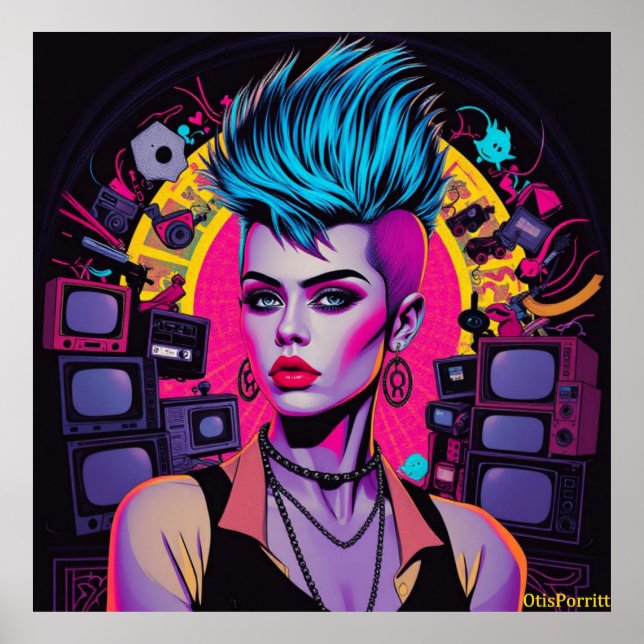 EIGHTIES-3 POSTER (Framsidan)