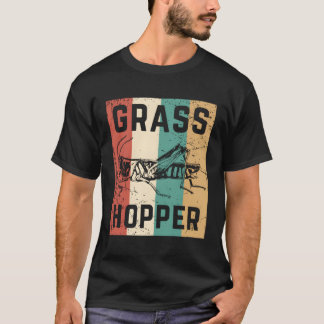 Eighties Grashopper Retro Insekt Kryp T Shirt