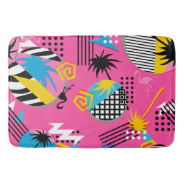 Eighties Miami mönster Badrumsmatta