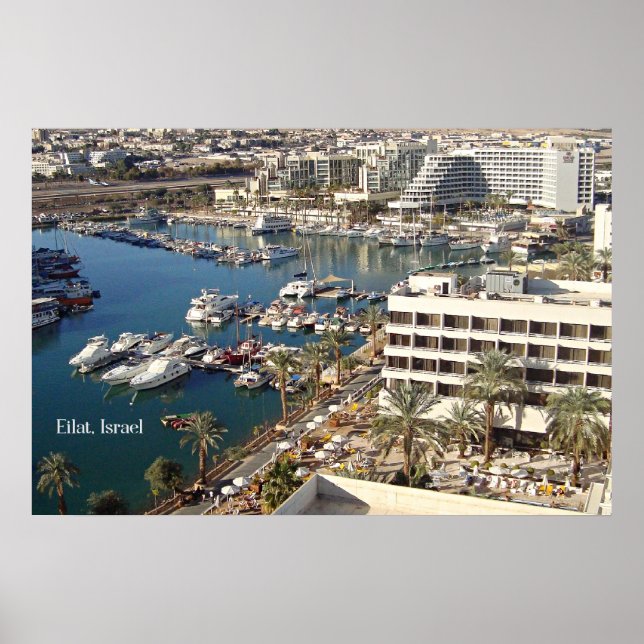 Eilat, Israel Poster (Framsidan)