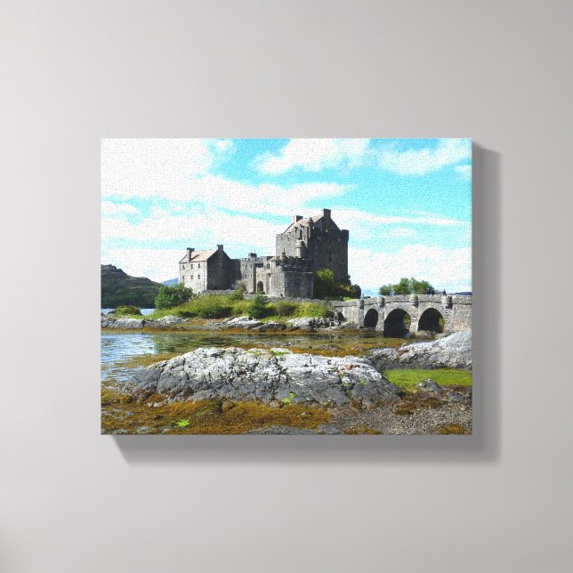 Eilean Donan Castle Canvastryck (Framsida)