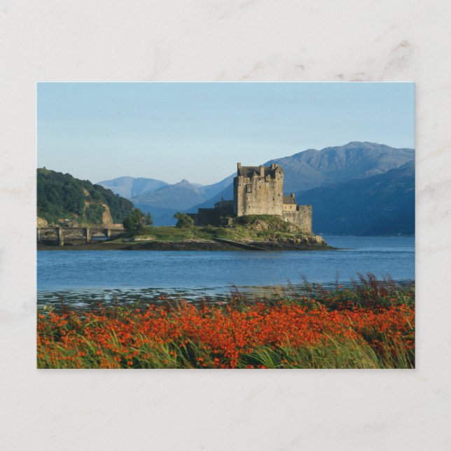 Eilean Donan Castle, Highlands, Skottland 3 Vykort (Framsida)