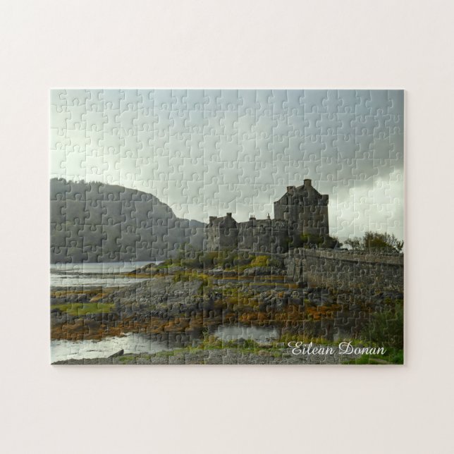 Eilean Donan Castle i Scotland Helgdag Pussel (Horisontell)