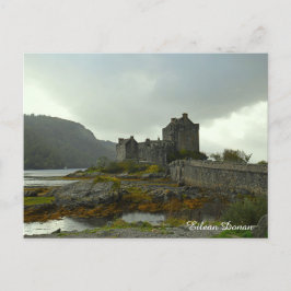 Eilean Donan Castle i Skottland Helg Vykort