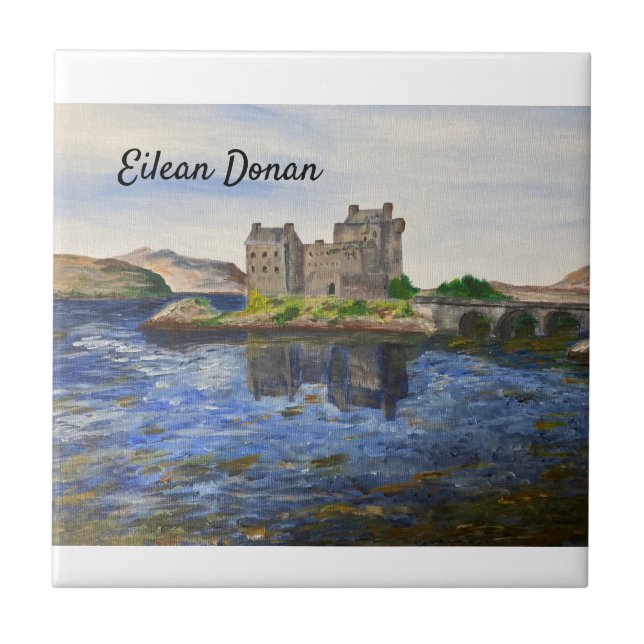 Eilean Donan Castle Kakelplatta (Framsidan)