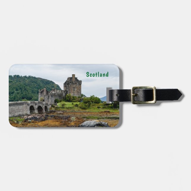 Eilean Donan Castle, Loch Duich - Skottland, Fören Bagagebricka (Horisontell Framsida)