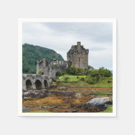 Eilean Donan Castle, Loch Duich - Skottland, Fören Pappersservett