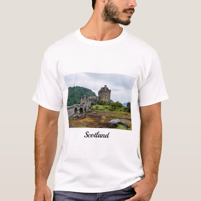Eilean Donan Castle, Loch Duich - Skottland, Fören T Shirt (Framsida)