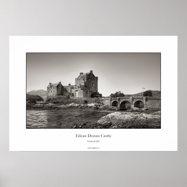 Eilean Donan Castle Poster (Framsidan)
