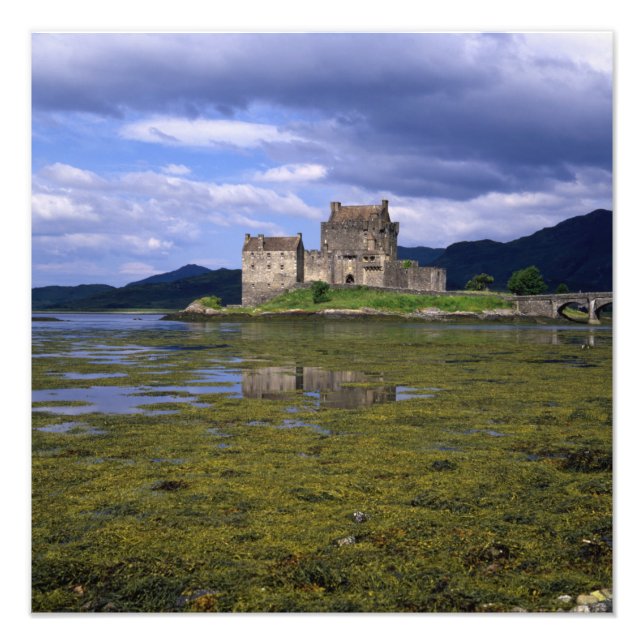 Eilean Donan Castle Scotland Fototryck (Framsidan)