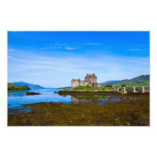 Eilean Donan Castle, Scotland Photo print Fototryck