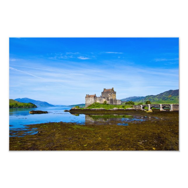 Eilean Donan Castle, Scotland Photo print Fototryck (Framsidan)