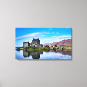 Eilean Donan Castle - Skottland Canvastryck