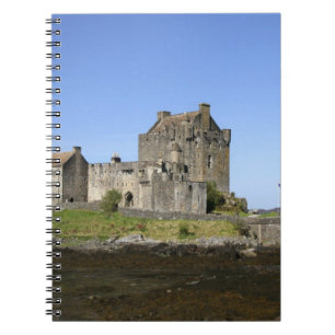 Eilean Donan Castle, Skottland. Den berömda Eilean Anteckningsbok
