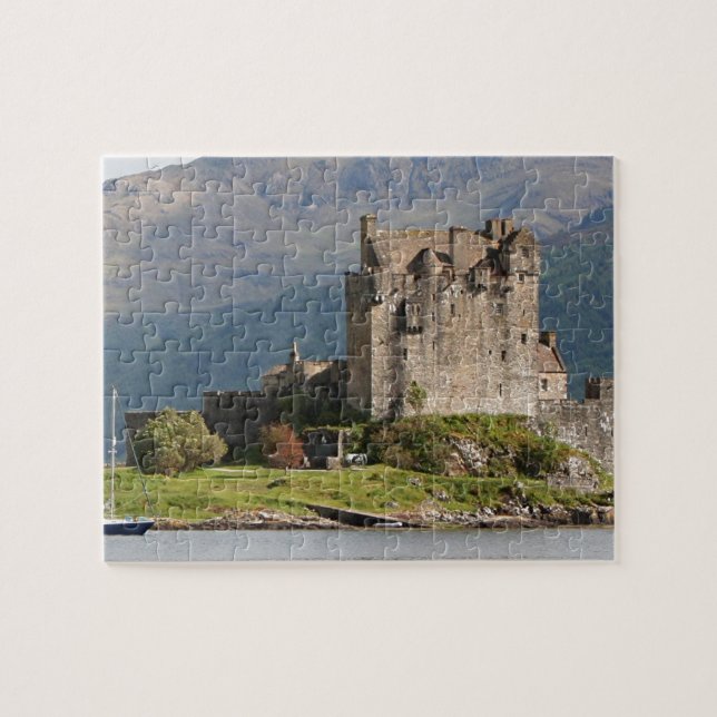 Eilean Donan Castle, Skottland, Förenade kungarike Pussel (Horisontell)