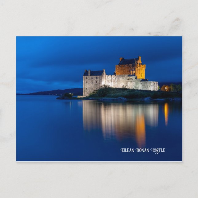 Eilean Donan Castle, Skottland Helg Vykort (Framsida)