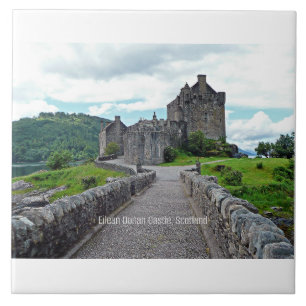 Eilean Donan Castle, Skottland Kakelplatta