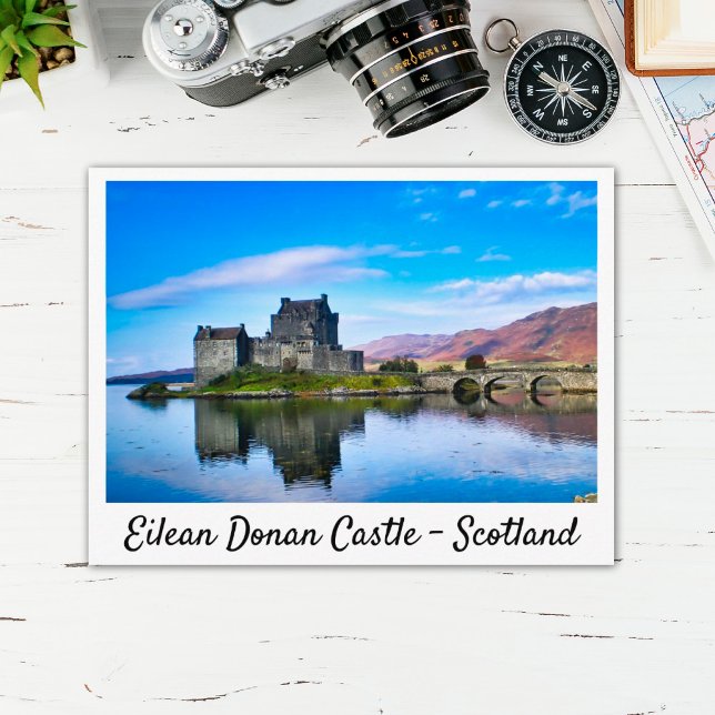 Eilean Donan Castle - Skottland Vykort (Skapare uppladdad)