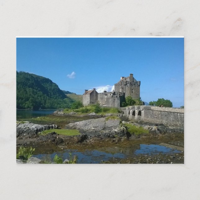 Eilean Donan Castle, Skottland Vykort (Framsida)