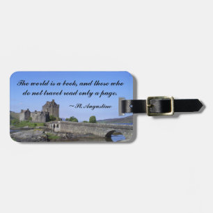 Eilean Donan skotskt slott Bagagebricka
