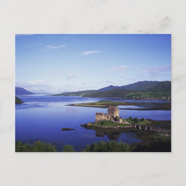 Eilean Donan slott, Dornie, Höglandet, Vykort (Framsida)