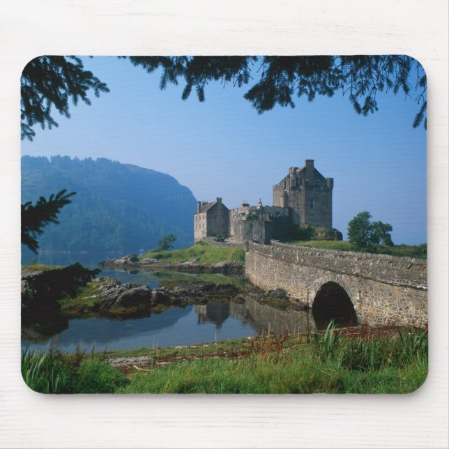 Eilean Donan slott, Highlands, Skottland 2 Musmatta (Framsidan)