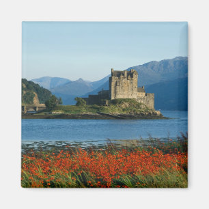 Eilean Donan slott, Highlands, Skottland 3 Magnet