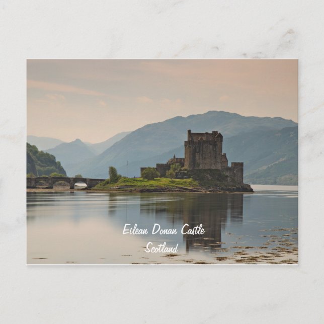 Eilean Donan Slott Postkort Vykort (Framsida)