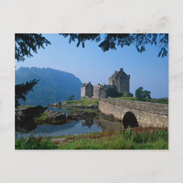 Eilean Donan slott, skotska högländerna 2 Vykort (Framsida)